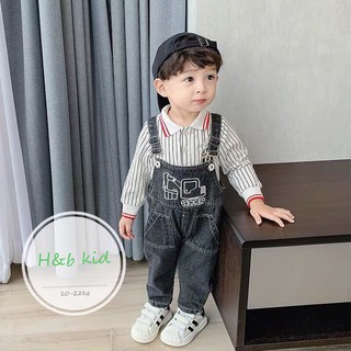 yếm bò xe cẩu cho bé trai