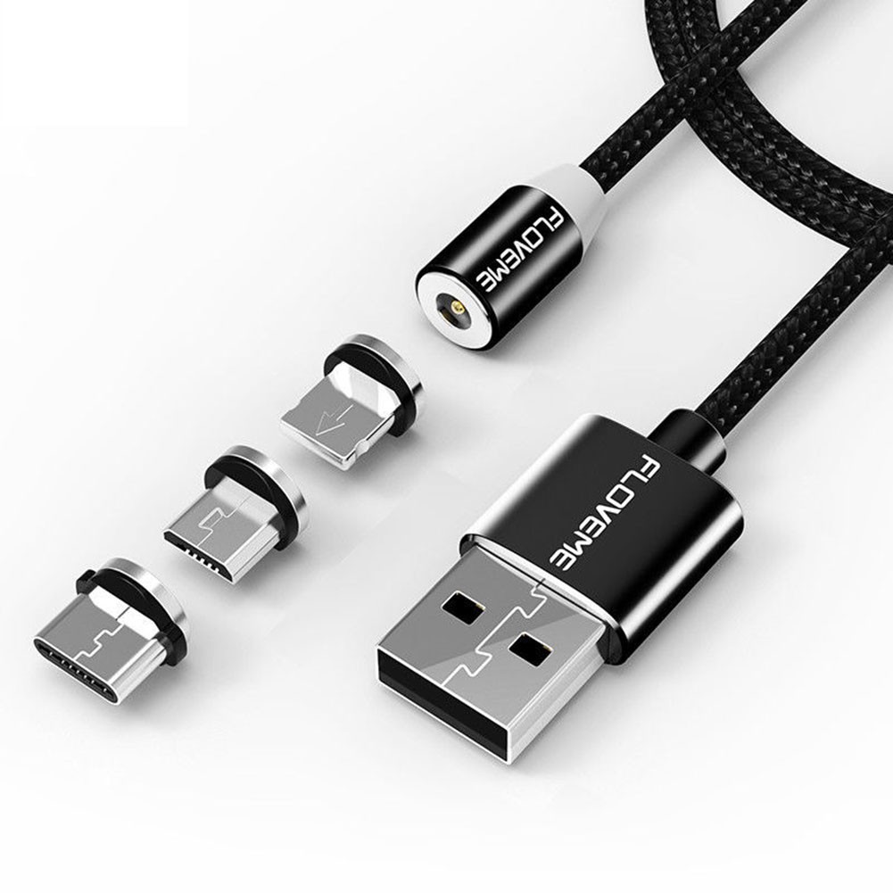 Cáp sạc USB từ tính 3 trong 1 cho điện thoại