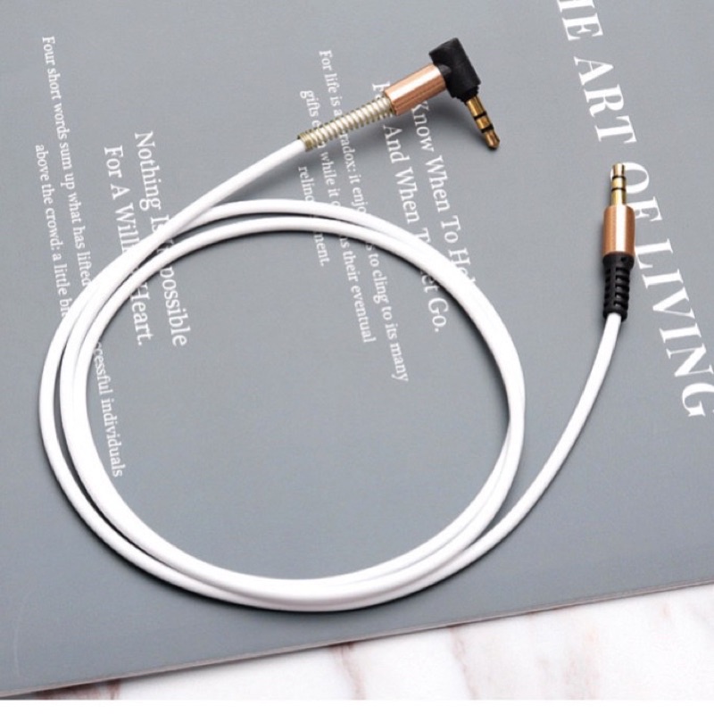 Dây cáp âm thanh AUX kết nối loa 2 đầu 3.5mm dành cho audio kết nối  loa laptop điện thoại xe hơi các thiết bị nghe nhạc