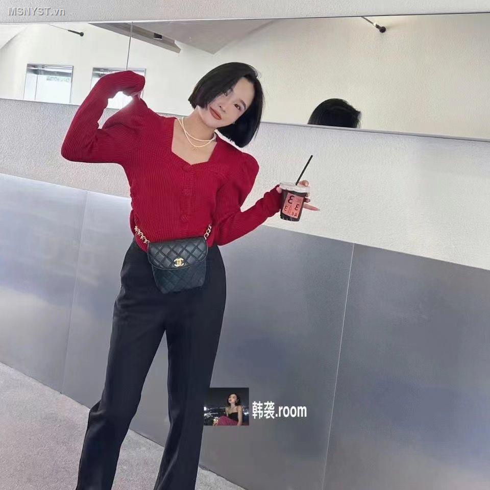 Áo khoác cardigan dệt kim tay phồng phong cách Hàn Quốc thời trang thu đông mới cho nữ 2021
 | BigBuy360 - bigbuy360.vn