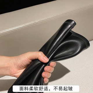 Giày Bốt Nữ Cổ Cao Co Giãn Thời Trang 2020