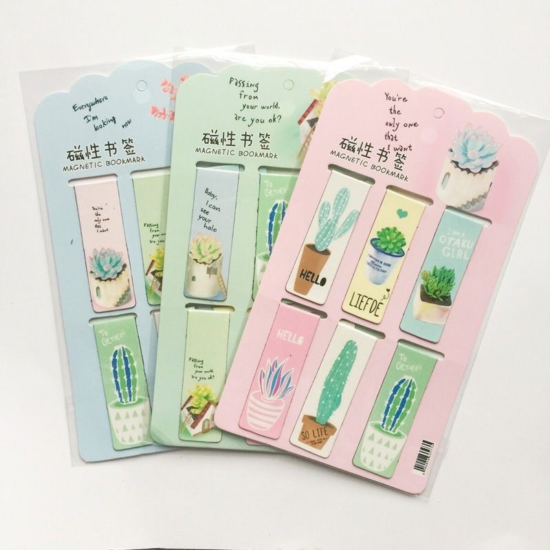 Bookmark nam châm đánh dấu sách - Nuôi dưỡng tình yêu sách