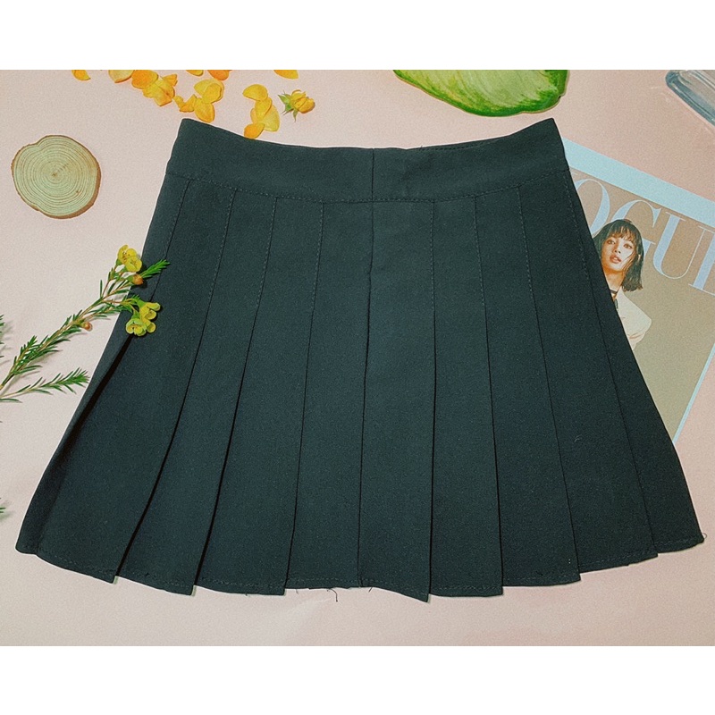 Chân Váy Xếp Ly Tennis Ngắn - Phối Với Áo Phông Cực Nịnh Dáng - Phong Cách Hàn Quốc - Mặc Đi Chơi Cực Xinh