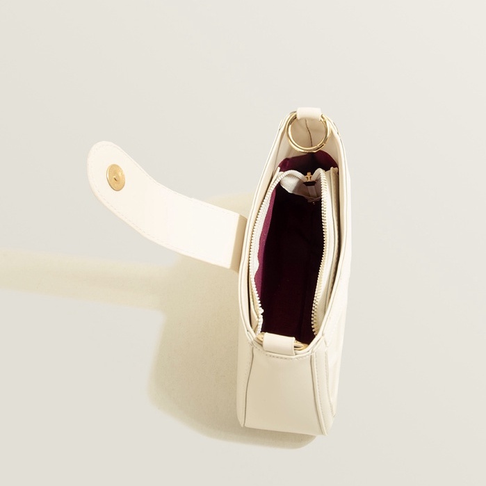 🌸Hàng Order🌸 Túi Xách Muzi&kai Chính Hãng Da Trơn Vân Họa Tiết Quai Da Phối Xích Quấn Nơ Sang Chảnh Nữ Tính 🌸 Quảng Châu