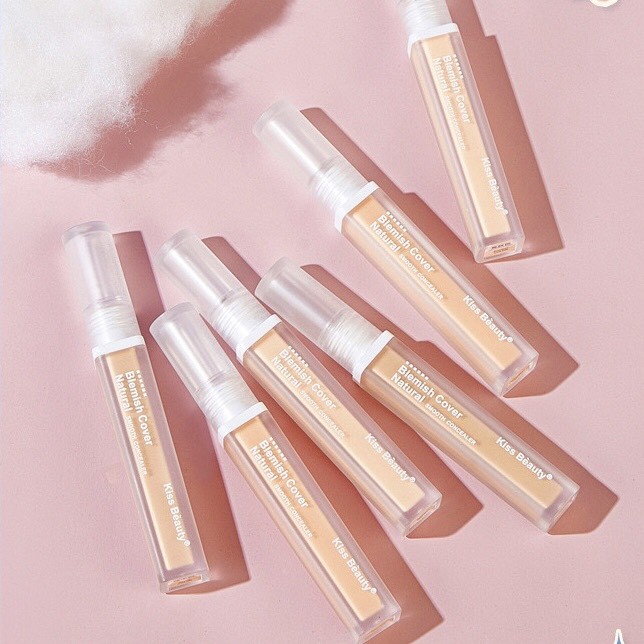 Kem che khuyết điểm KISS BEAUTY Blemish Cover Natural Smooth Concealer bám da, siêu che phủ KISS14 | BigBuy360 - bigbuy360.vn