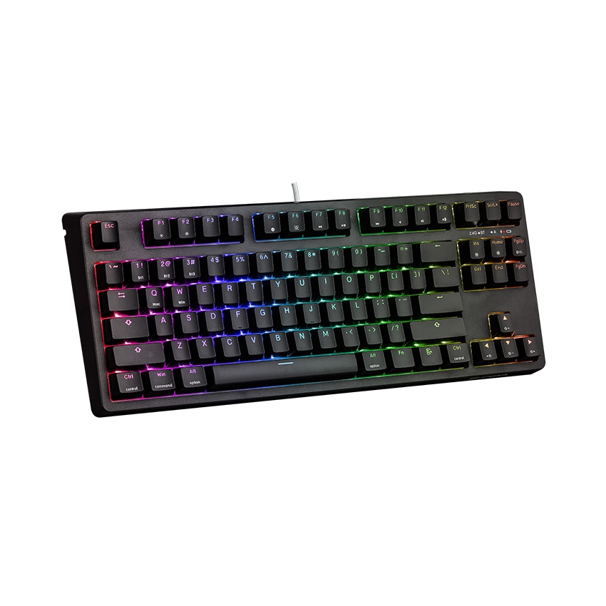 Bàn phím cơ không dây E-Dra EK387W Gateron  - Hàng chính hãng