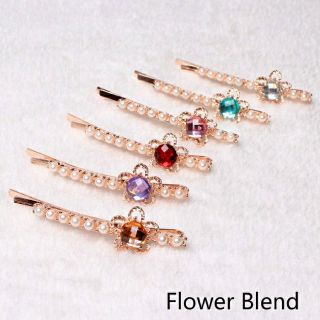 Set 2 kẹp tóc đính đá