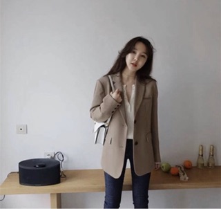 Áo blazer nữ 2 lớp loại 1