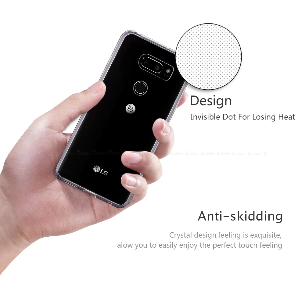 Ultra Ốp Điện Thoại Silicon TPU Mềm Trong Suốt Siêu Mỏng Cho LG Velvet V60 V50 V40 V35 V30 V30S ThinQ G8 G8S G8X G7 G6 Plus