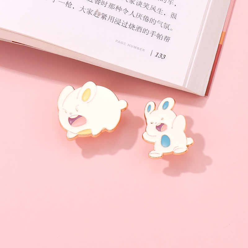 Trâm Cài Áo Hình Chú Thỏ Dễ Thương