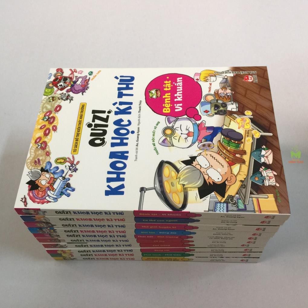 Sách – Quiz! Khoa Học Kì Thú (bộ 15 cuốn) - NXB Kim Đồng - Quyển lẻ tùy chọn