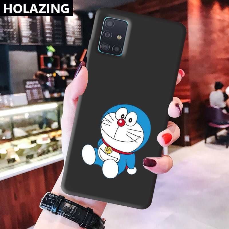 Ốp điện thoại hình Doraemon cho SAMSUNG Galaxy A50 A20 A30 A10 A10S A20S A30S A50S A70 A80 A01 A51 A71 A11