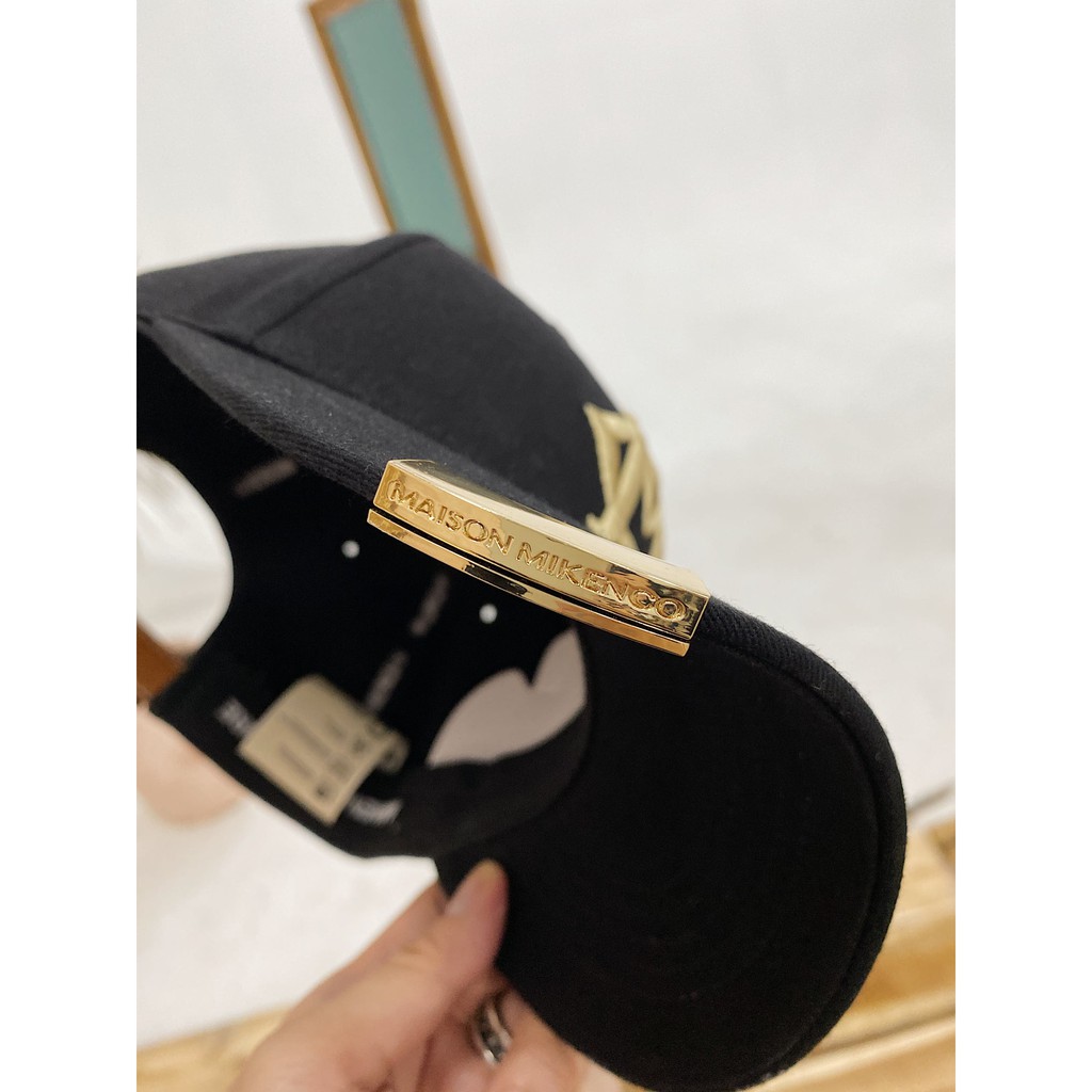 Mũ lưỡi trai MIKENCO Plaque logo cap