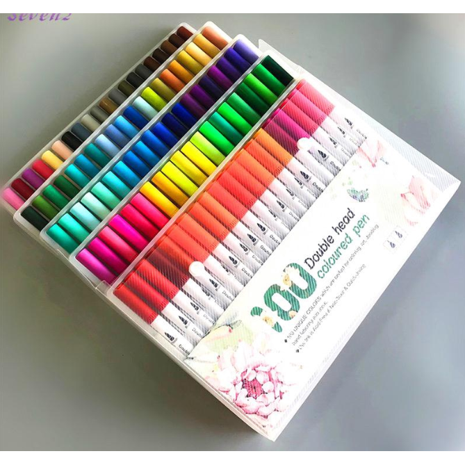 Set 100 / 120 Bút Màu Nước Tiện Lợi