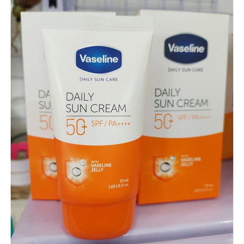 Kem chống nắng Vaseline Hàn Quốc Daily SPF 50++++ có tem nhập khẩu