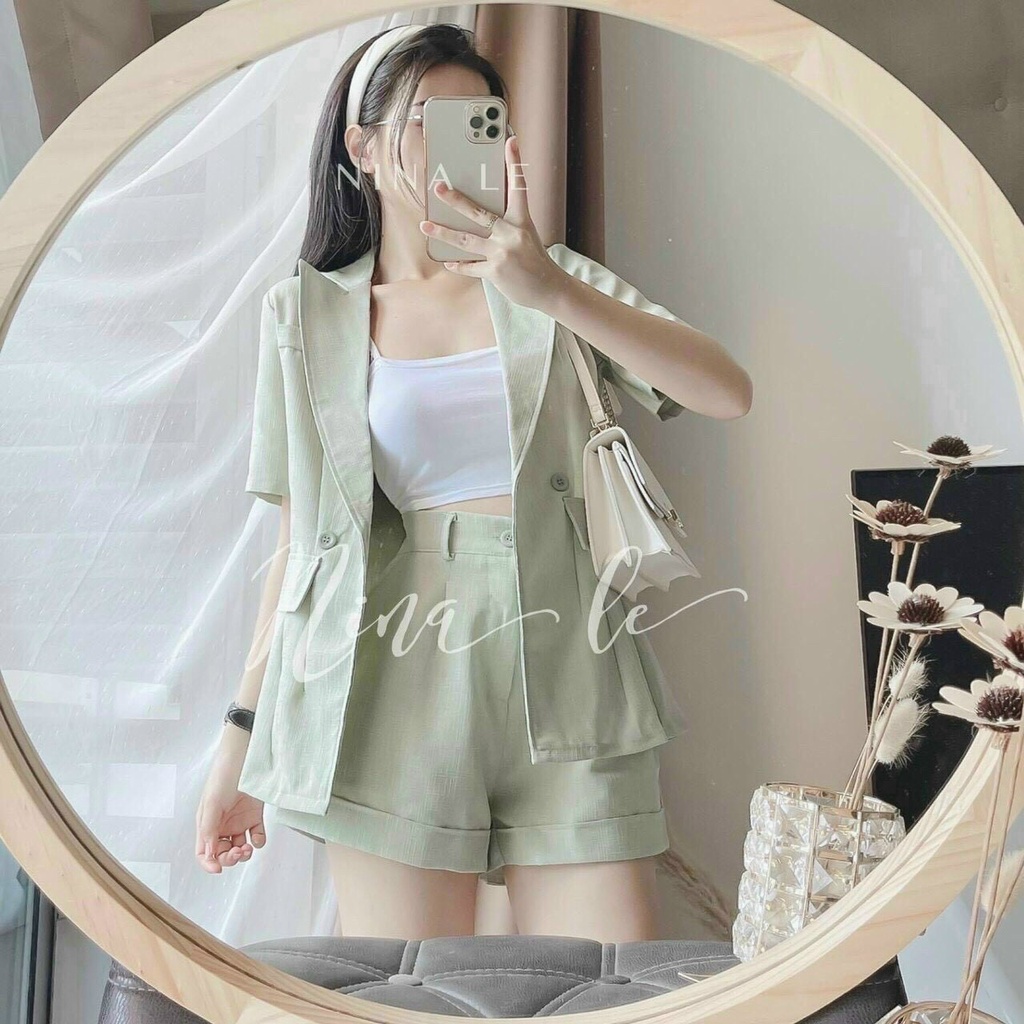 Sét đồ nữ, sét vét 3 món cao cấp