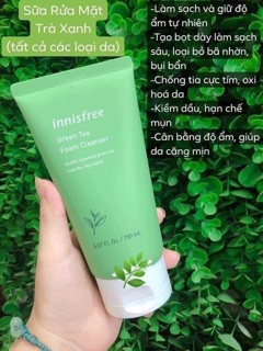 SỮA RỮA MẶT INNISFREE