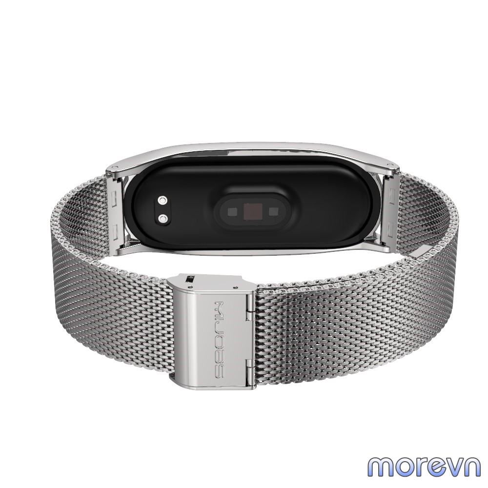 Dây đeo kim loại mắt lưới PLUS Mi band 4, mi band 3 Mijobs - dây đeo thay thế miband 4