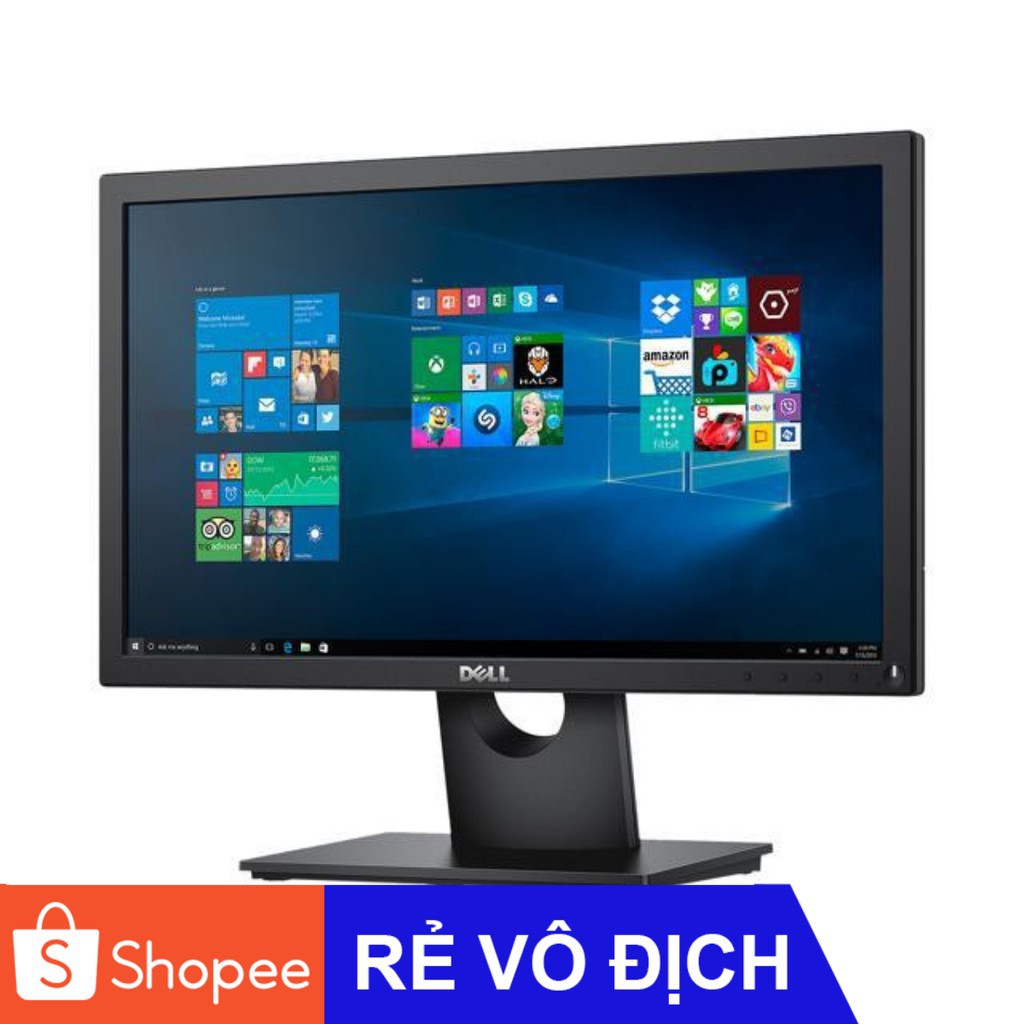 Màn hình máy tính Dell 18.5 E1916HV [FREESHIP Đơn Từ 150K] Hàng chính hãng bảo hành 36 tháng tại DELL VN