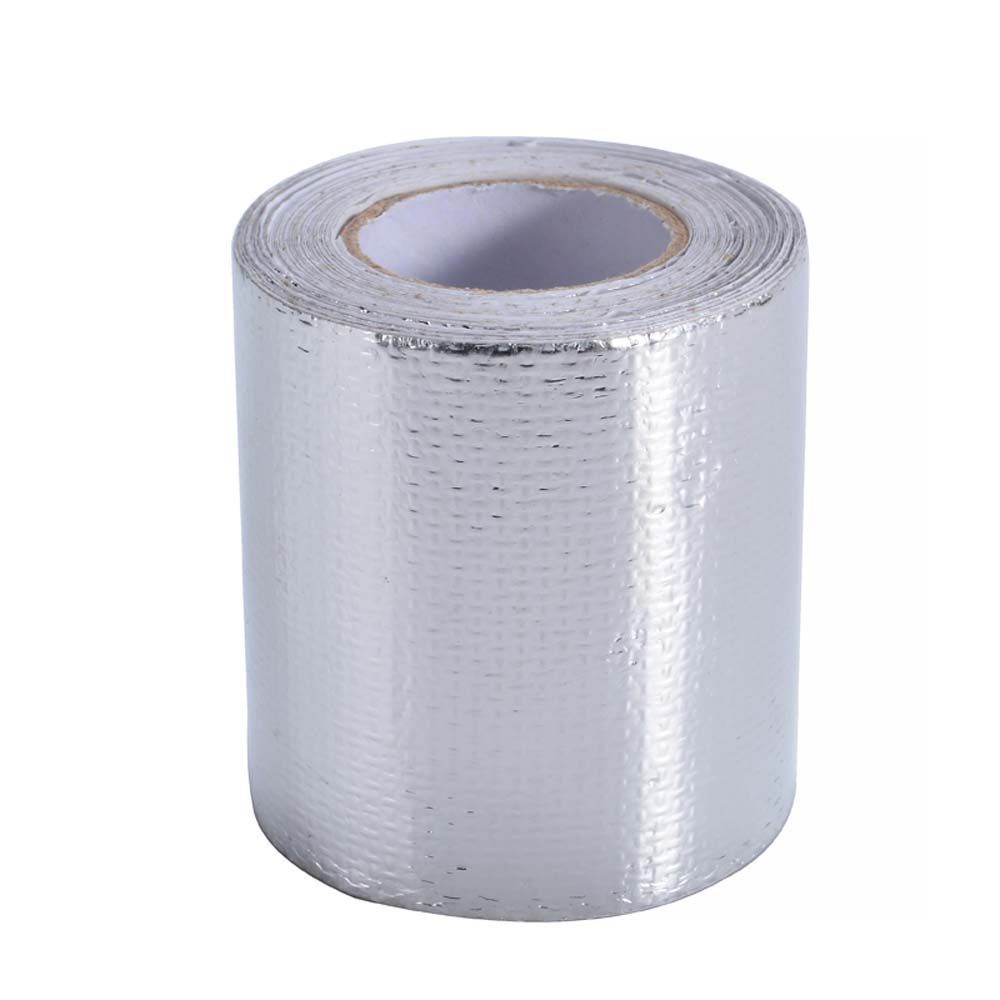 Cuộn băng keo sợi thủy tinh cách nhiệt dài 5m tự dính bảo vệ ống xả xe hơi/xe máy