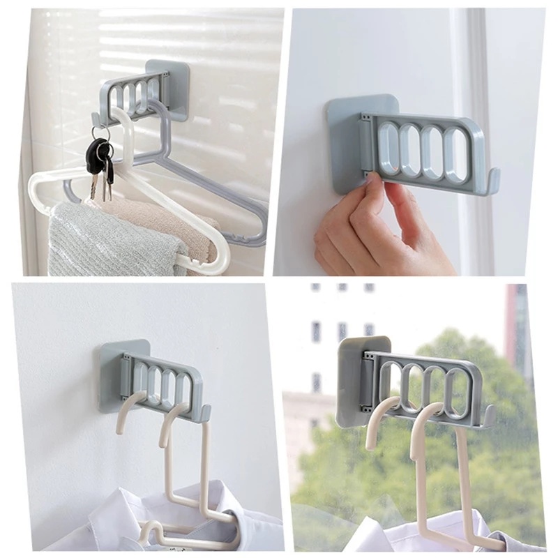 Móc Nhựa Gắn Tường Treo Đồ Tiện Dụng