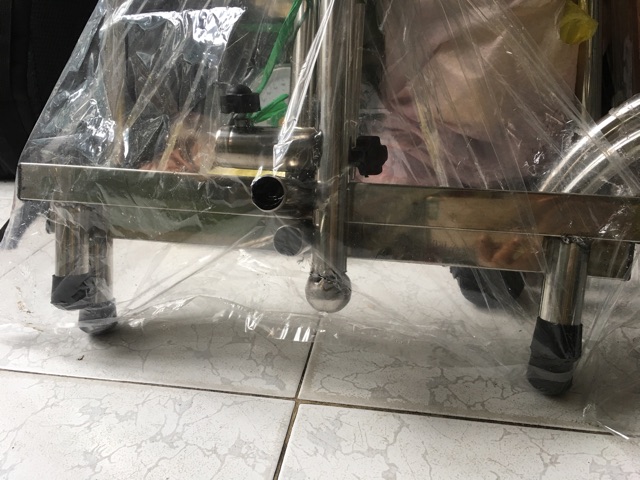 Sào inox chân vuông - Inox XUÂN MAI