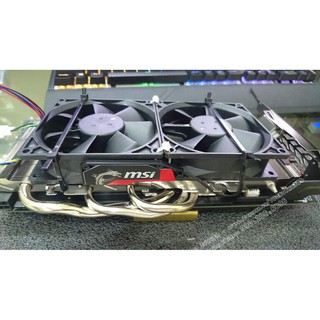 Bộ quạt server mod cho VGA (2 fan) có điều tốc