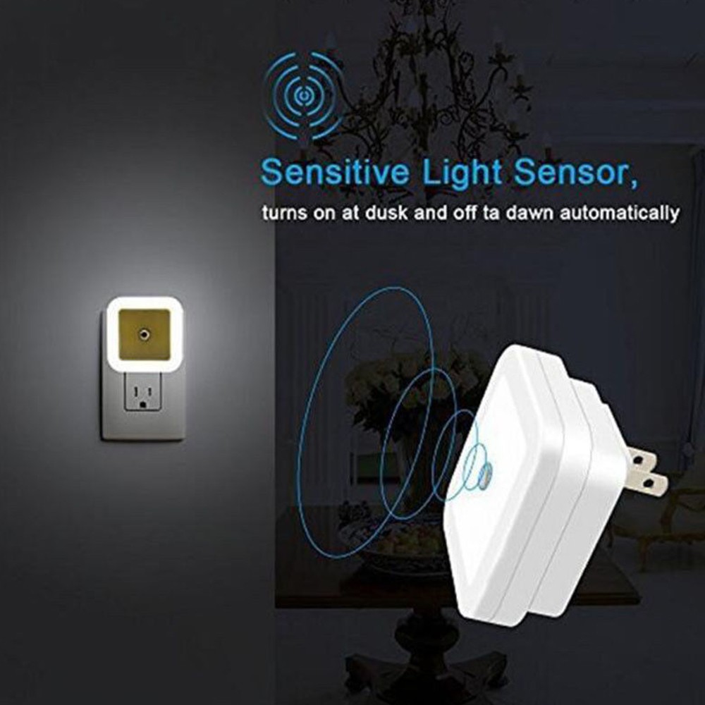 Đèn LED Hình Tròn Cảm Ứng Tự Động Tiết Kiệm Năng Lượng Trang Trí Phòng Ngủ