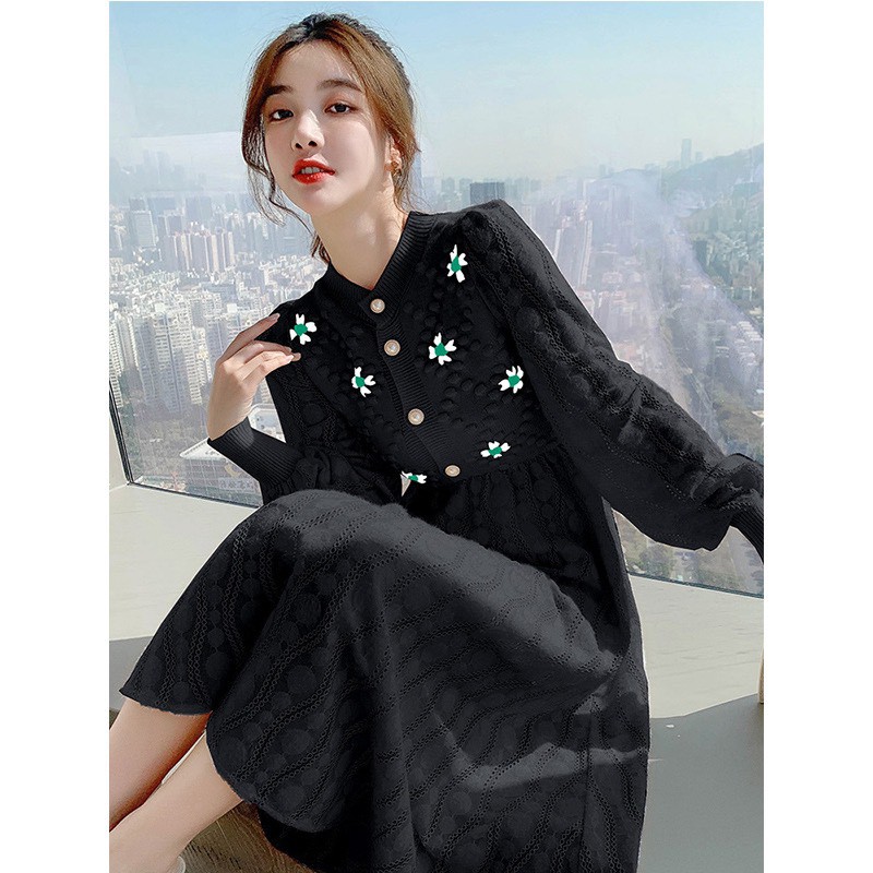 Váy bầu mùa đông thiết kế dambauaiden đầm bầu thời trang