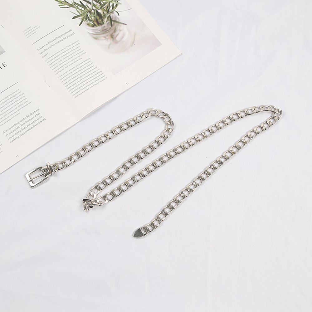 Chuỗi dây xích đeo thắt lưng quần loại khóa vuông/khóa tròn thời trang cho nam và nữ