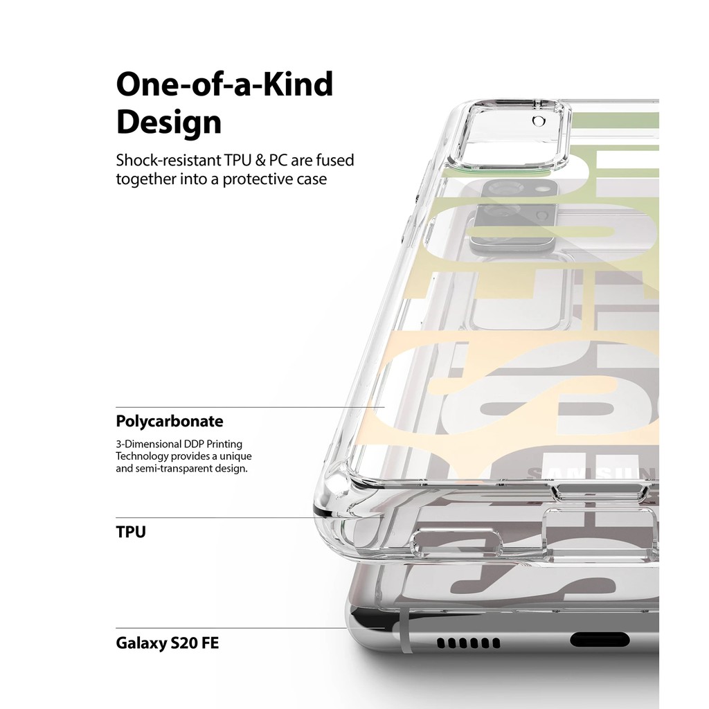 Ốp lưng Galaxy S20 FE Ringke Fusion Hàn Quốc - Ringke Fusion Korea case for Galaxy S20 FE