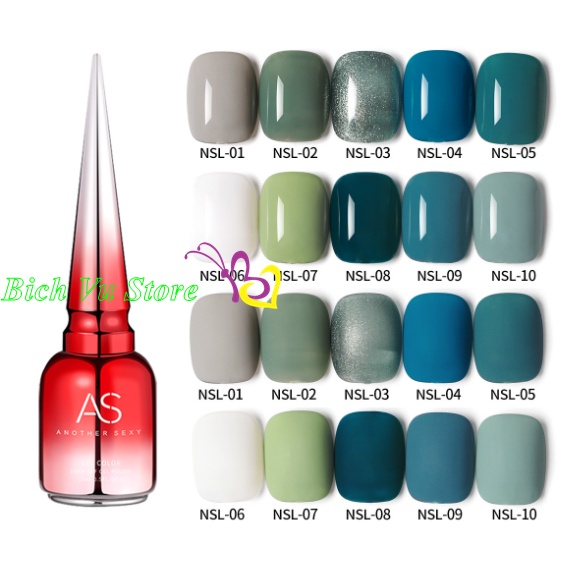 Sơn Gel AS mã NSL | Chai đỏ