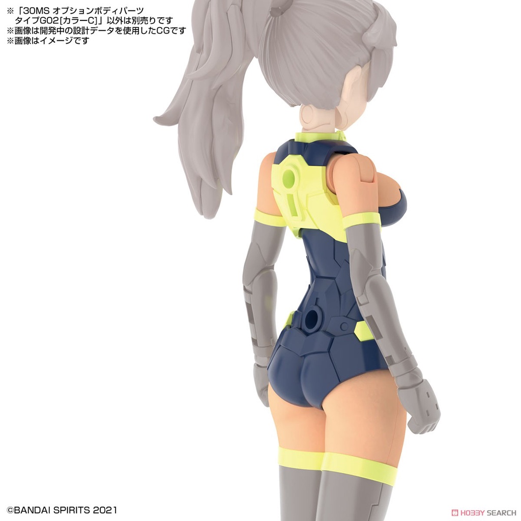 Mô Hình Lắp Ráp 30MS Option Body Parts Type G02 [Color C] 30 Minutes Sisters Bandai Đồ Chơi Anime Nhật