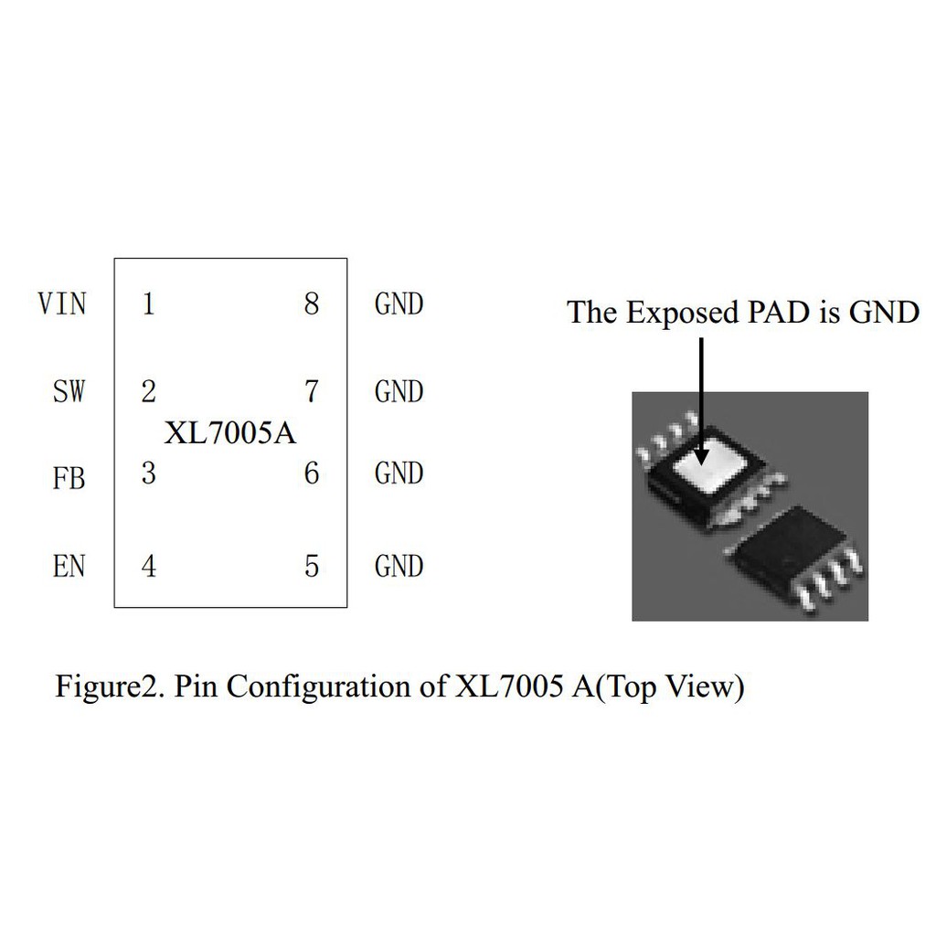 IC nguồn XL7005A chính hãng