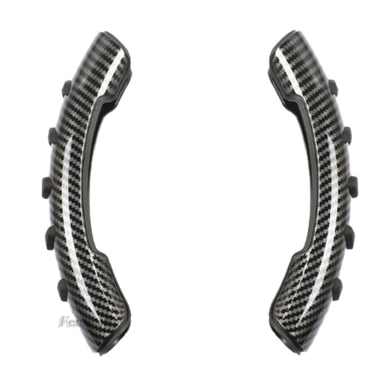Vỏ Bọc Vô Lăng Xe Hơi Hạt Sợi carbon Không Gây Tiếng Ồn Fenteer1