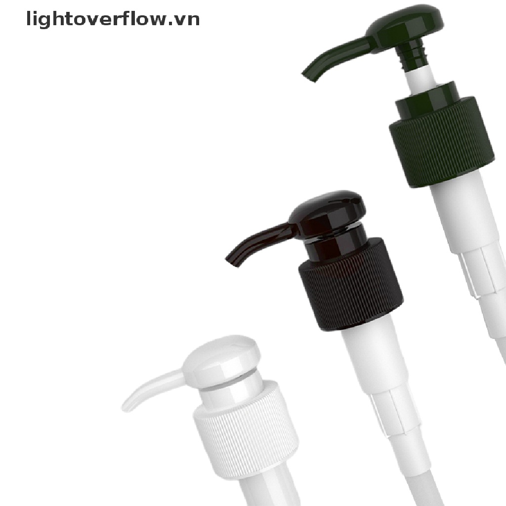 Bình Nhựa Rỗng Trong Suốt Đựng Dầu Gội / Sữa Tắm Tiện Dụng