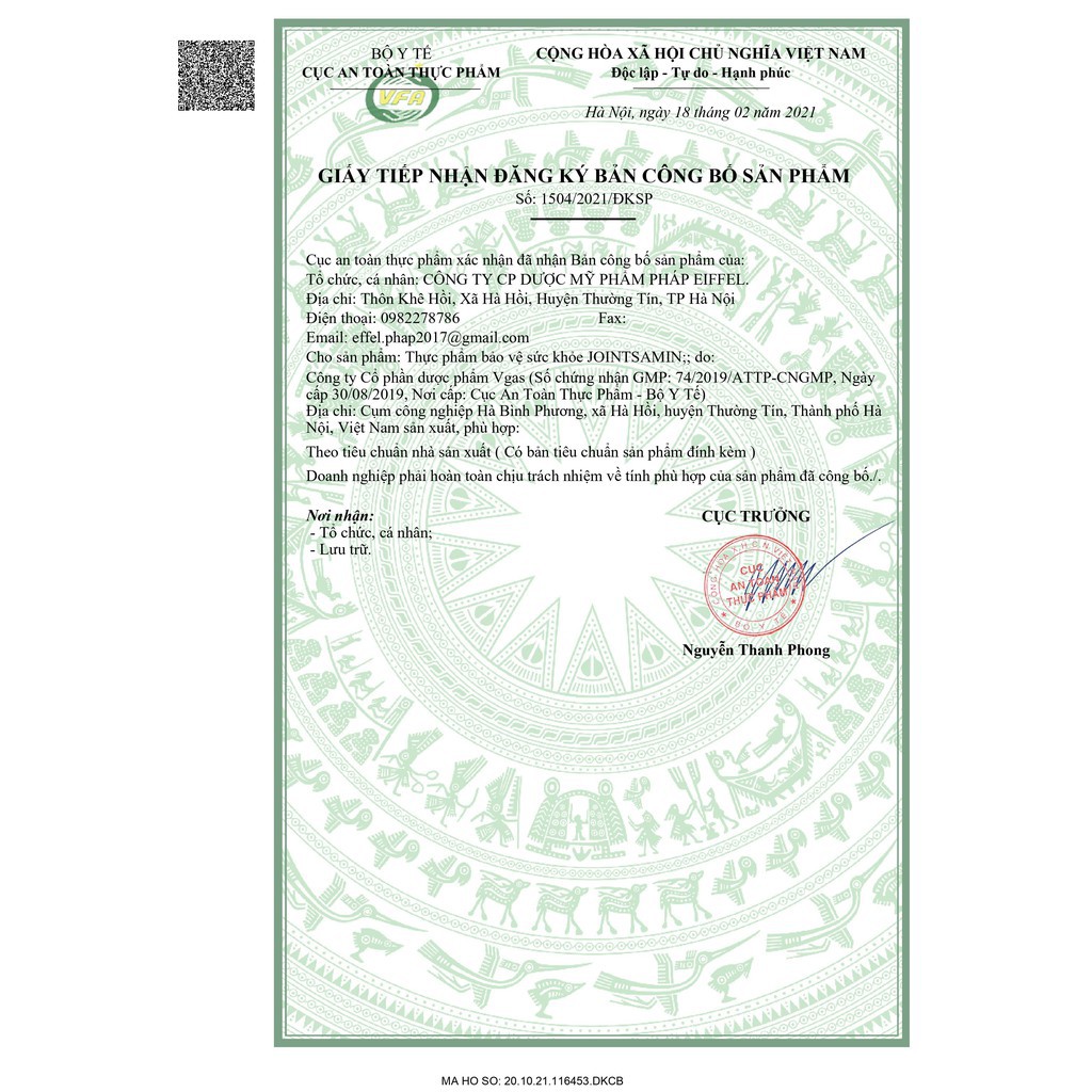 Viên Uống Làm Trơn Ổ Khớp Giảm Đau Nhức Xương Khớp Giúp Khớp Hoạt Động Linh Hoạt JOINT SAMIN- Hũ/ 50 viên