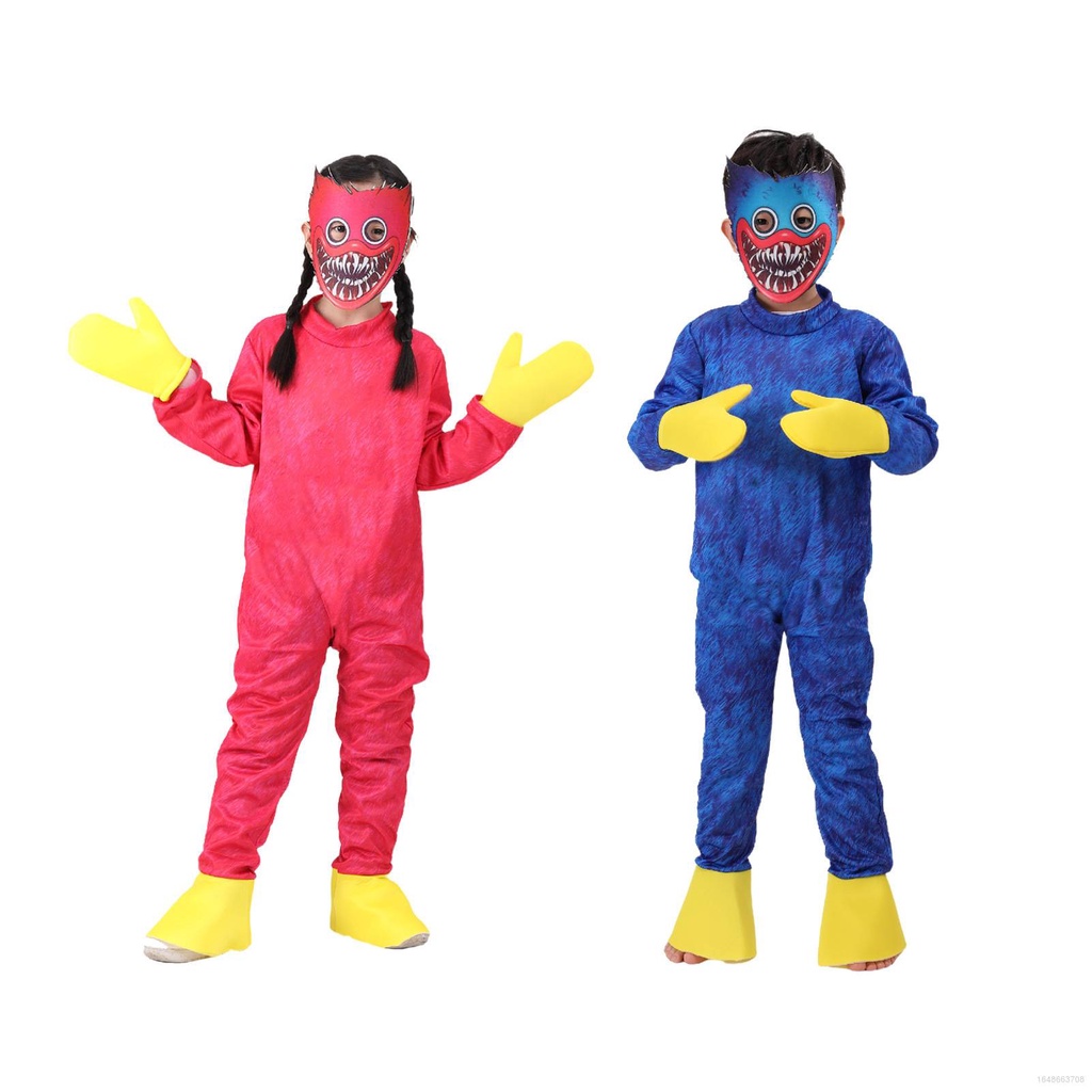 Bộ Đồ Hóa Trang Nhân Vật Hoạt Hình Huggy Wuggy Sta5