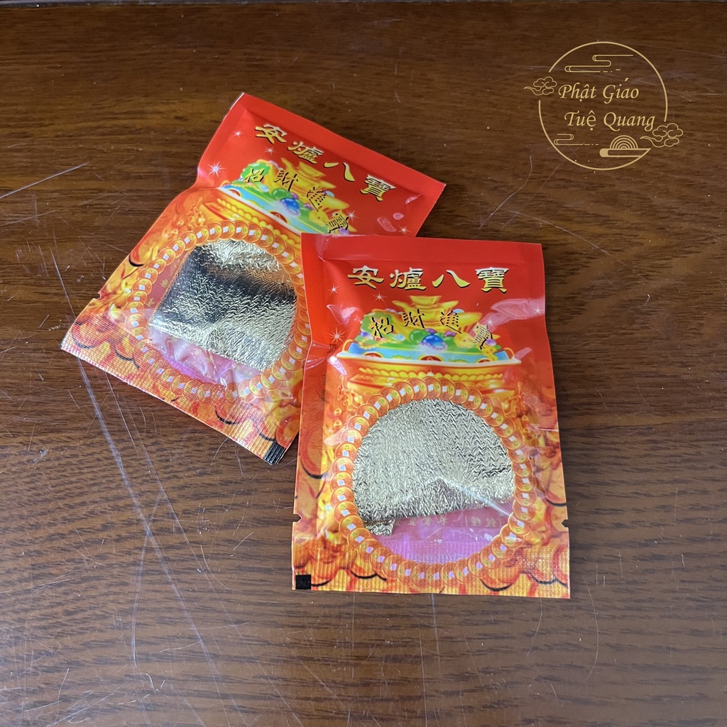 Bát Bảo Tiền Xu (vật phẩm phong thủy) phật giáo tuệ quang