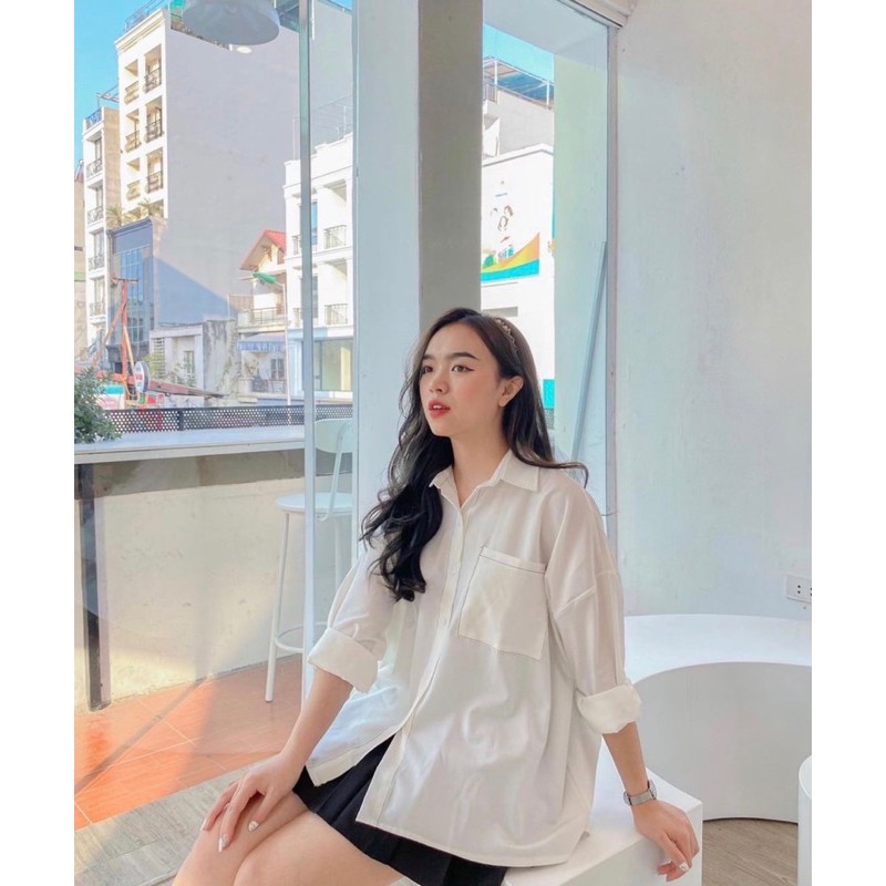 Áo sơ mi chỉ nổi 3 màu | BigBuy360 - bigbuy360.vn