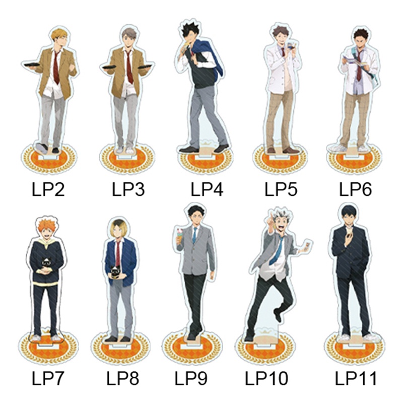 Songping Haikyuu! Giá Đỡ Đồ trang trí Nhân Vật Hinata Syou Oikawa Tooru Kozume Kenma Bằng Acrylic