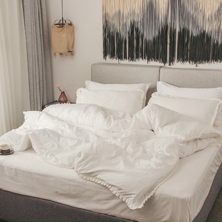 COTTON ĐŨI VIỀN BÈO - Bộ vỏ chăn ga gối