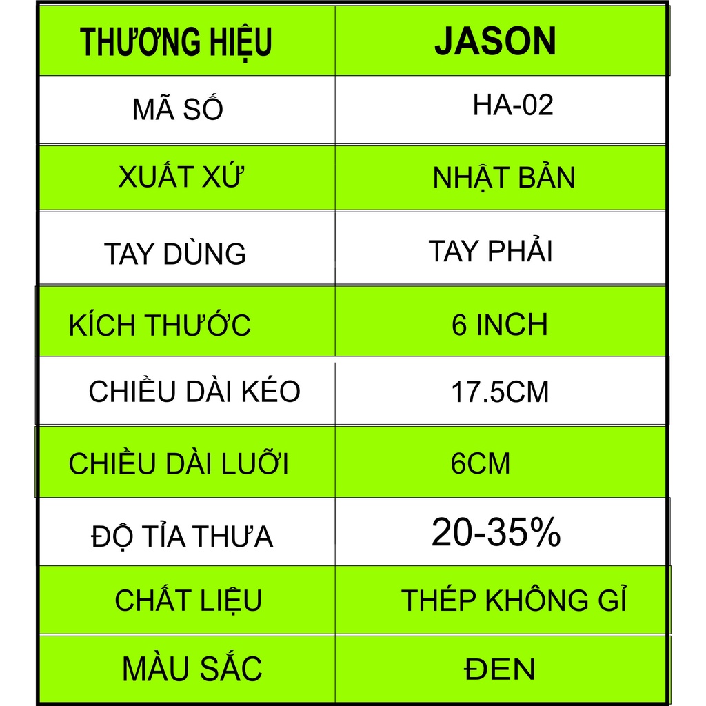 Bộ kéo cắt tóc Jason HA 02 màu đen (Mua cây kéo tặng bao da, chỉnh kéo, lược toni guy)