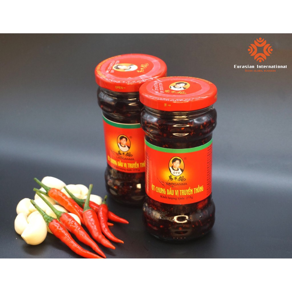 COMBO 3 LỌ LAOGANMA VỊ TRUYỀN THỐNG