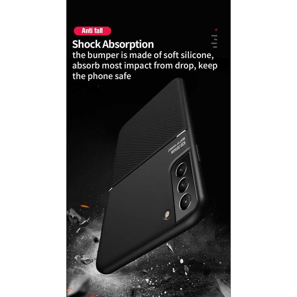Ốp Điện Thoại Da Từ Tính Chống Sốc Cho Samsung Galaxy S21 FE S 23 Ultra 5G S22 / S21 / S23 + Plus S22 Ultra S21 Ultra