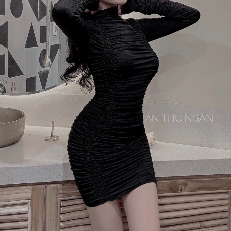 Váy body nhún siêu hóttt