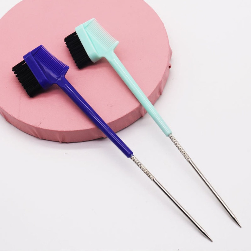 Lược Chải Tóc / Lông Mày Hai Mặt 3 Trong 1 Tiện Dụng Chất Lượng Cao