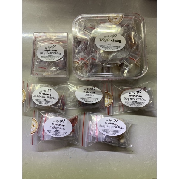 set yến viên-tổ yến chia sẵn+ đông trùng hạ thảo/nhuỵ hoa/hạt bồ mễ/táo đỏ/nhãn khô/kỷ tử/hạt chia/lá dứa/hạt sen/ | BigBuy360 - bigbuy360.vn