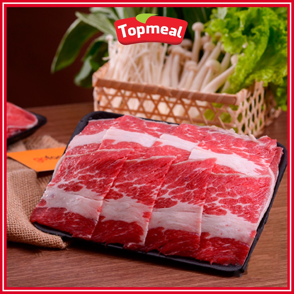 HCM - Gầu bò Topmeal  - Nguyên liệu của các món phở, nướng, xào, ...