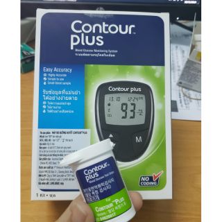 MÁY ĐO ĐƯỜNG HUYẾT CONTOUR PLUS ( TẶNG KÈM 25 QUE)